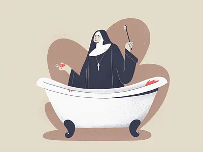 Little Murder - 4 character illustration illustration 2d ipadpro procreate