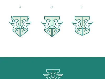 variations abstract branding clever icon line logo mark minimal vector