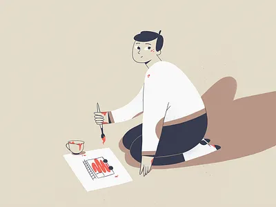 Little Murder - 9 character illustration illustration 2d ipadpro procreate