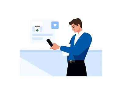 Siren order character character design coffee cute flat illust illustration latte starbucks ui vector