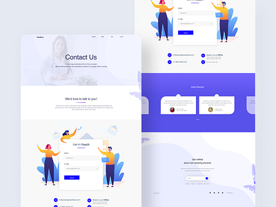 Digital Health Contact Page Design 2020 trend agency landing page branding contact form design health app health website illustration landing page popular shot product design sign in sign up typography ui ui designs ux ux design visual design visual identity