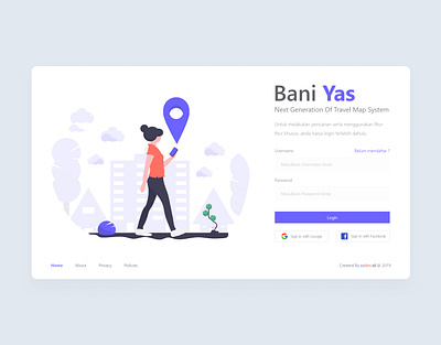 Bani Yas design illustration ui web