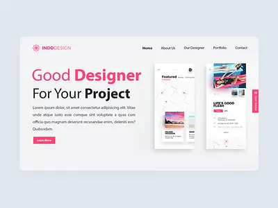 Indo Design design flat illustration web
