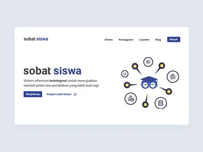 Sobat Siswa Landing Page