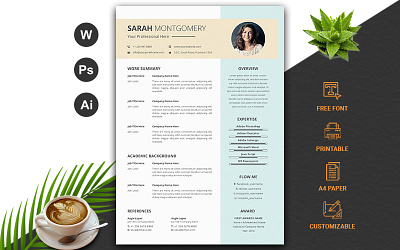 Modern /CV Resume Template design