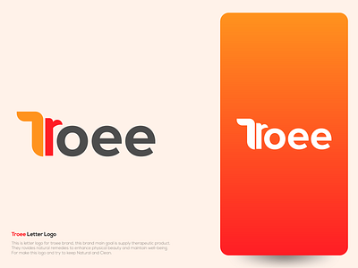 Troee Logo Design app icon clean logo corporate logo corporate logo design creative logo creative logo design elegent logo herbal logo letter logo logo logo design logo design concept logodesign oraganic logo