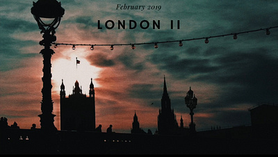 London II Travel Film Thumbnail art branding design minimal poster thumbnail travel typography videography visual