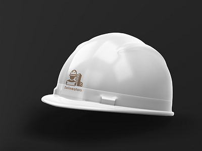 Infrastructure Company Logo Mockup adobe illustrator adobe photoshop branding civil engineering construction engineer engineers helmet helmet design infrastructure labor logo logo design manager mock up mockups product design realistic worker workers