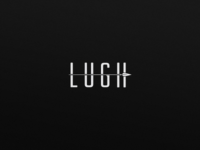 LUGH apparel black blog brand branding clothing fashion fashion brand identity logo minimal vector