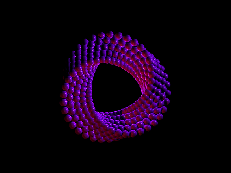 Loop 3d c4d render