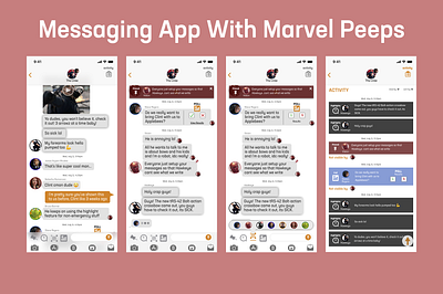 Nobody likes Hawkeye Marvel Heroes Messsing daily 013 dailyui dailyui013 dailyuichallenge design illustration ui uiux ux uxui