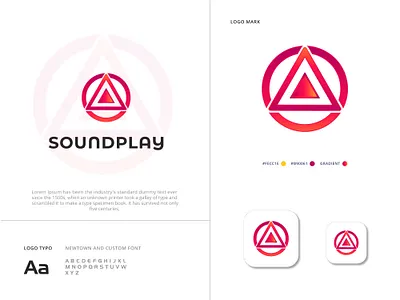 Sound Play Logo Design brand and identity branding business logo company logo creative logo designer flat freelancher gfx graphic desgin icon logo logo type logodesigner music logo online logo sound logo vector vector logo