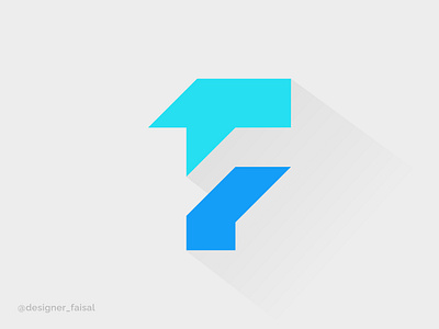 F logo redesign for myself abstract logo design brand branding designer faisal identity letter logo logo design logo for myself logo identity
