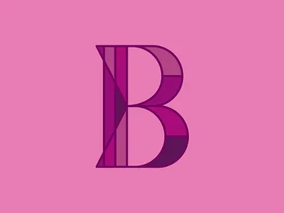 Drop Cap B alphabet b design dropcap lettering typography vector