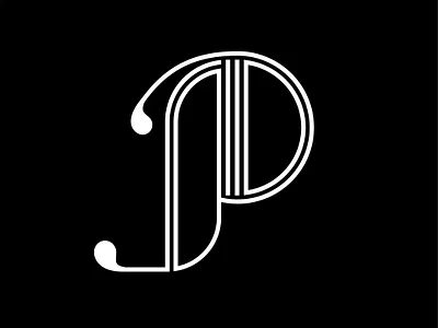 Drop Cap P design dropcap lettering p typography vector