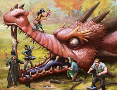 The Dragon Dentists illustration
