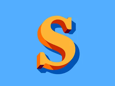 Drop Cap S design dropcap lettering s typography vector