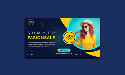 Facebook post facebook ads facebook bannar facebook post design fashion fasion sale fasion sale social media banner social media pack summer sale