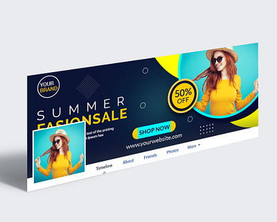 Facebook cover cover design facebook facebook ads facebook cover photo fasion social media design summer sale