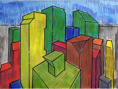 Volumes XVII colored pencil watercolor watercolor art
