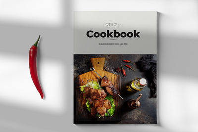 Kitchen Cookbook Brochure cookbook cookbook template recipe book