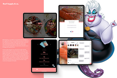 Reef Supply Co. app branding business design ui ux