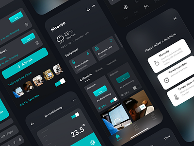 Smart Home app app branding design illustration ui