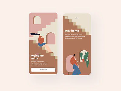 mina concept dailyui design designs ui ux