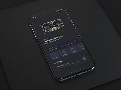 EVGA Mobile - 3D blender blender3d dark evga gaming graphics pc ui ui design uiux