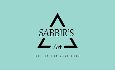 Sabbir's Art Logo Design book cover design branding business card design logo vector