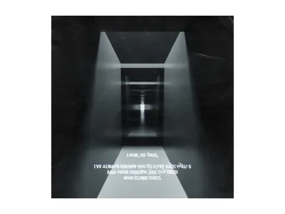 "Hallway" Abstract Render c4d cinema 4d design typography