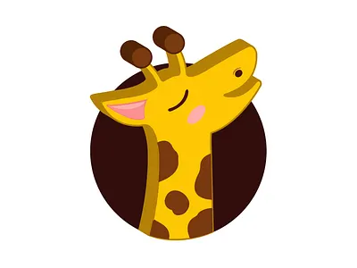 Giraffe adobe adobeillustator adobephotoshop animal art animal illustration animals colorful colors design design art designer designs graphic design graphicdesign graphics style