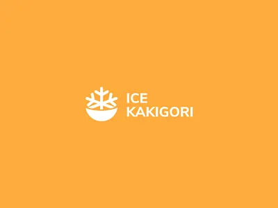 Ice Kakigori arknights design logo logodesign logotype logotypedesign typography