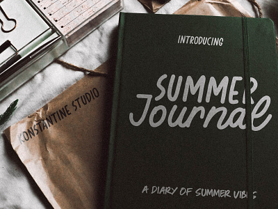 Summer Journal - Scrapbook Fonts download font hand lettering handcrafted journal journaling journals lettering resources scrapbook scrapbooking typeface typography