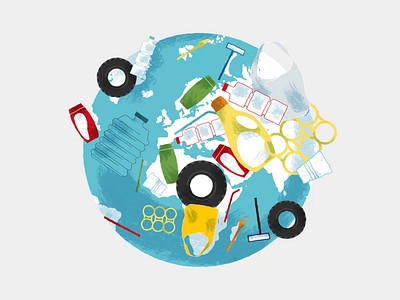 'Meno Plastica in Comune' explainer video snippet after effects character design deckard977 explainer video illustration illustrator mauro mason motion design ocean plastic waste pollution snippet teaser trailer trash waste whale