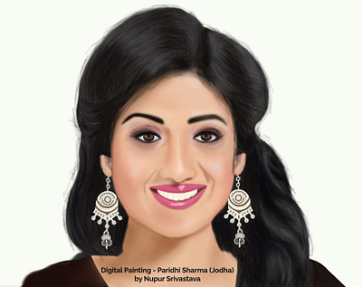 Digital Paint Paridhi Sharma v1 digi art digital illustration digital painting dp painitng photoshop