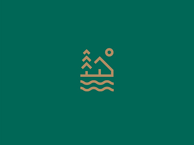 Cottage village — Logo design branding design design forest home house identity logo logo design logodesign logolove logomark logotype mark nature simbol type village water