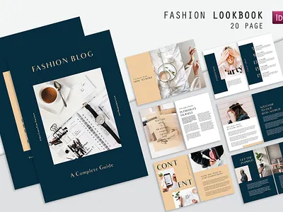 Guide Fashion Blog Magazine blog branding brochure business catalogue clean download elegant fashion fashion app free guide indesign lookbook magazine magazine ad modern portfolio template