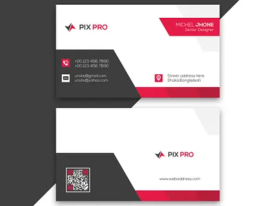 Personal Corporate Business Card business card corporate identity personal professional recent template visiting