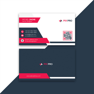 Personal Corporate Business Card business card corporate identity personal professional recent template visiting