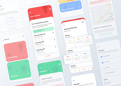 Schedule UI designs, themes, templates and downloadable graphic ...