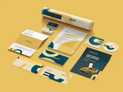 Otonesia Visual Identity automotive brand design branding branding and identity branding design branding identity car otonesia visual identity