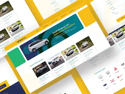 Otonesia Website Design automotive automotive design car car design otonesia sell a car selling car uiux web design webdesign website design