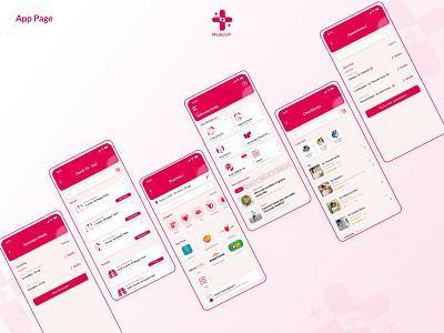 MedicUp App 3 adobexd app design design doctor app doctor appointment doctors ui uidesign