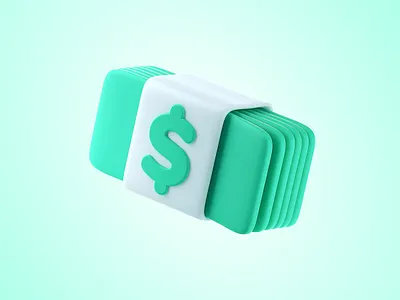 It's time to pay the fiddler 3d 3d art bank business cash coins color concept creative currency dollar finance income investment model octane payment stack stock white