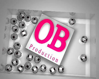 OB Production Intro Logo 3d after effect animation channel ident cinema 4d filler graphics ident motion graphics opener title