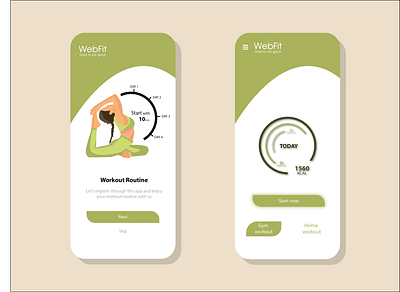 FITNESS APP UI DESIGN appui creative dribbble fitness app follow graphicdesign illustration invite ui ui design uiux uiuxdesign