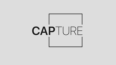 capture 01 minimalist logo photography logo