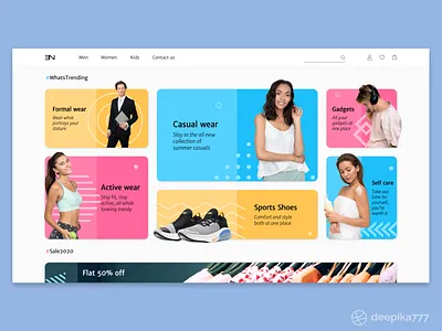 Apparel Store - Web design apparel clothes design ecommerce ecommerce shop fashion figma gadgets home interaction minimal sale sports wear trending ui ux web design web page website