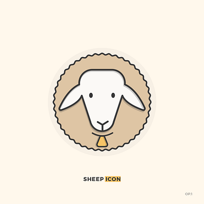 Sheep Icon branding flat icon iconography icons illustration logo logo branding logos graphics logodesign logos outline icon outline icons ui ux uidesign uiux vector web